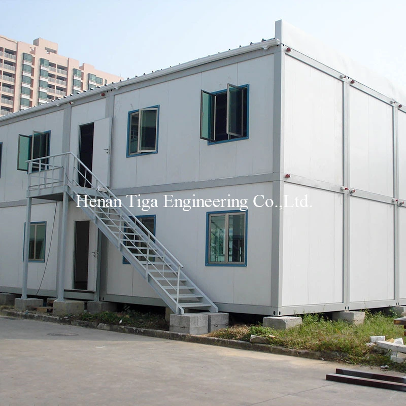 Light Steel Mobile Prefabricated Container House for Office, Log Cabin, Studio