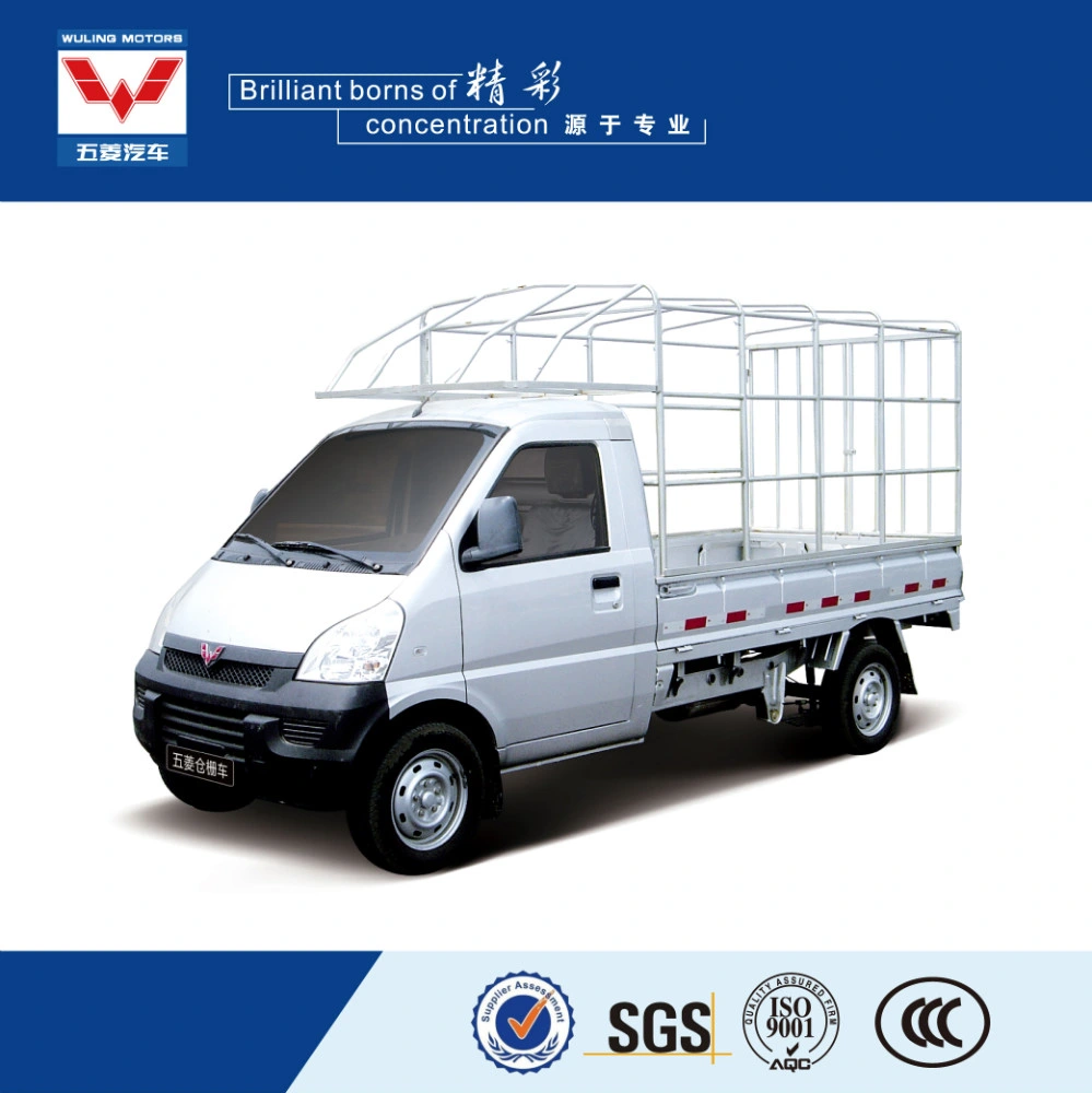 Wuling Double Cabin High Quality 4 Wheels Mini Cargo Truck Mini Pickup Truck