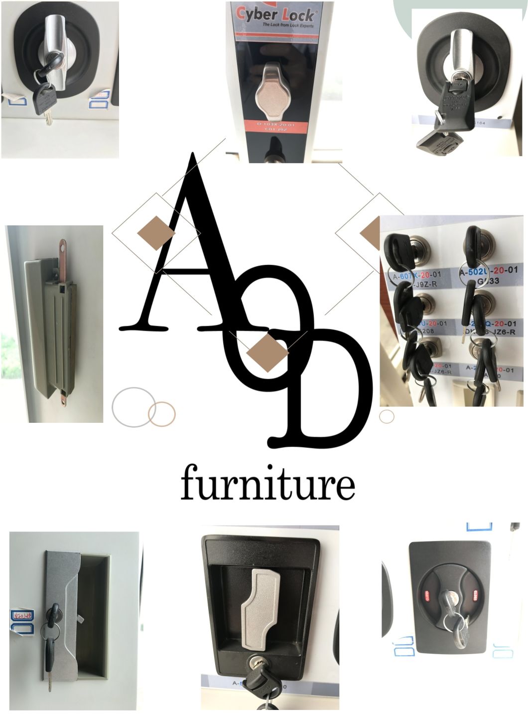 Mobile Metal Double Drawers Storage Cabinet High Quality Office 5 Drawers Vertical File Cabinet