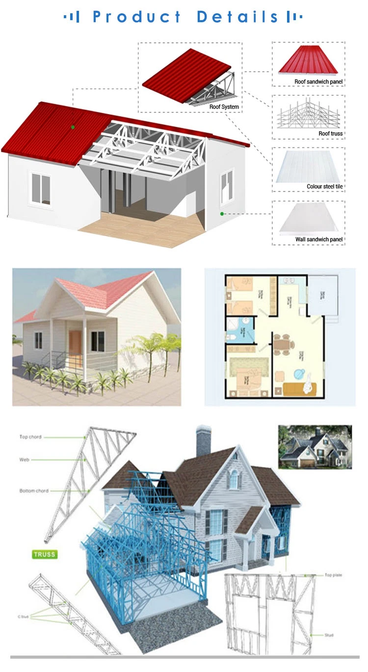 Prefabricated Home Building Mobile Modern Hospital Temporary Frame Container House