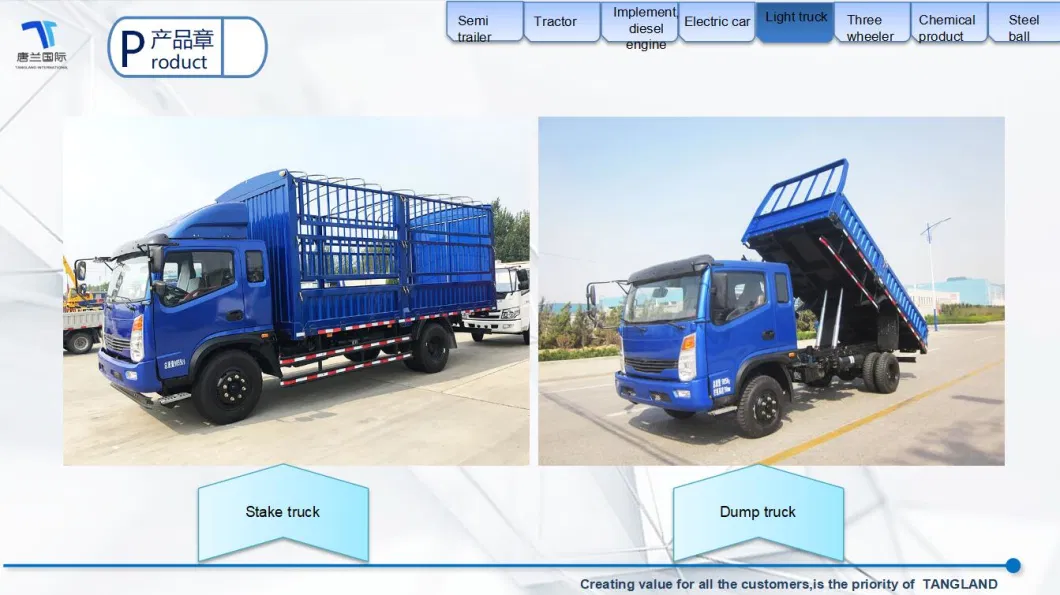 Single Cabin Lorry/Lcv/Van/Van Truck/Gasoline/Mini Truck