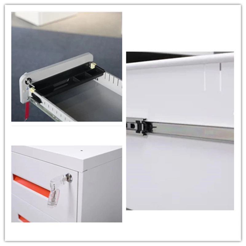 Australia Metal Filing Office Storage Mobile Pedestal Cabinet with Wheel