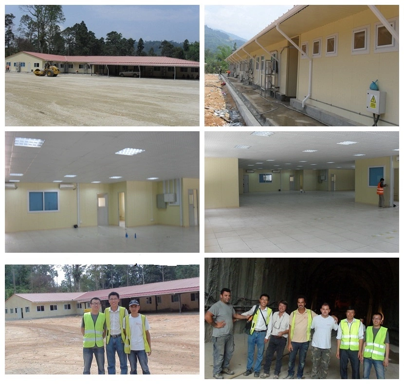 Senegal Prefabricated House for Temporary Porta Cabin Labour Camp Building