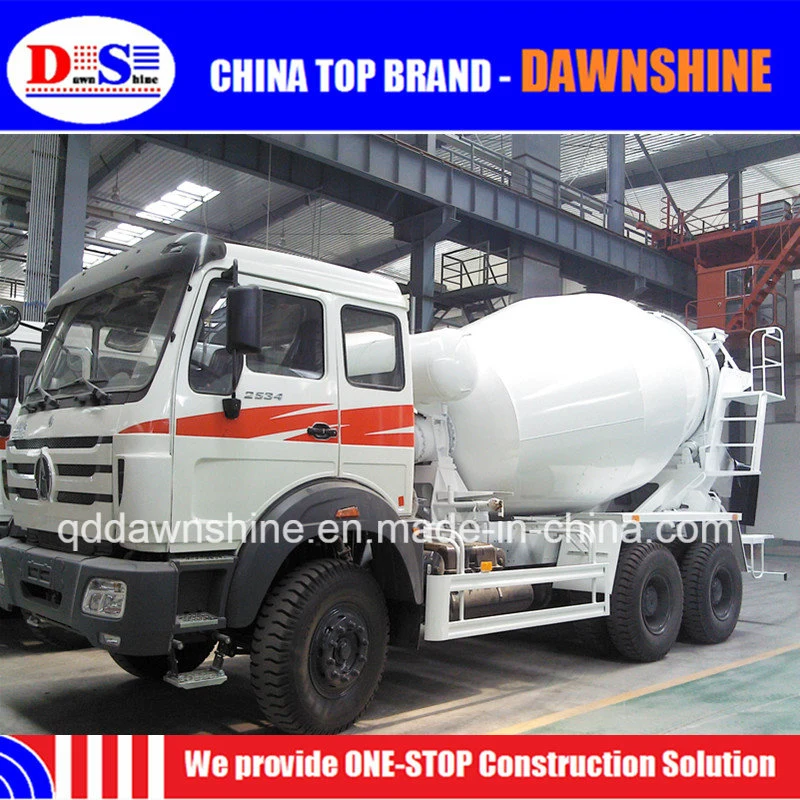 Beiben Ng80 Benz Cabin 6X4 10 Wheels 336HP 8 M3 Concrete Mixer Truck