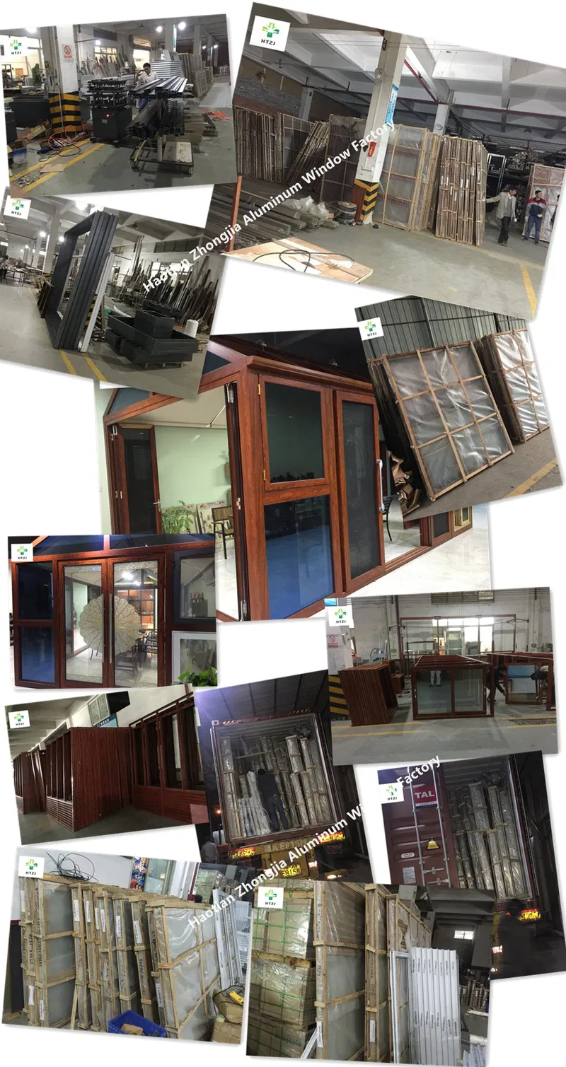 Aluminium Sliding Folding Storm Windows with ISO SGS Certificate