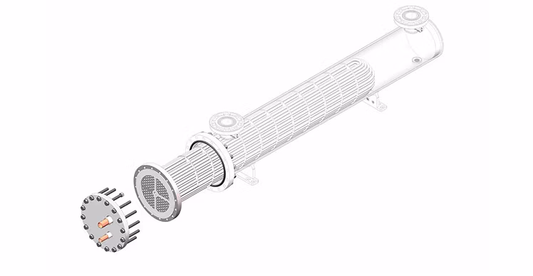 Titanium Marine Heat Exchanger U Tube Shell Tube Heat Exchanger