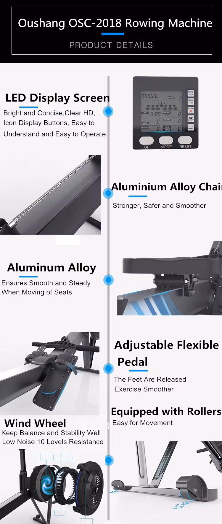 Factory Commercial Indoor Rower Price