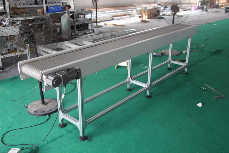 Plastic Stainless Steel 304 Wire Mesh Food Grade System Belt Conveyor