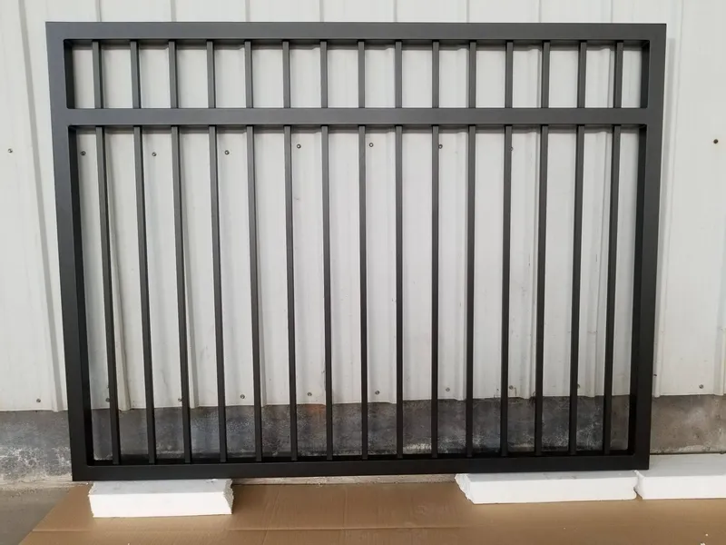 Linqu Factory Steel Fence Wrought Iron Fence