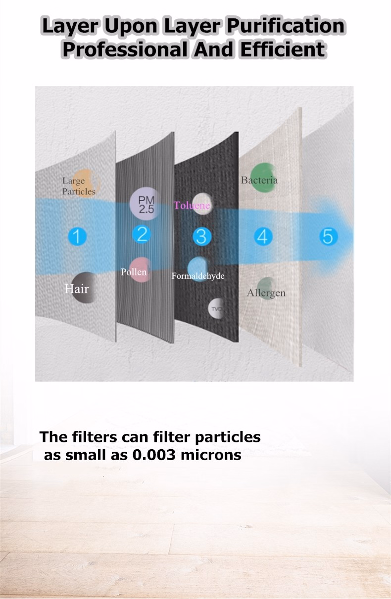 2020 New Home Use Air Cleaner with CE Kc for Household