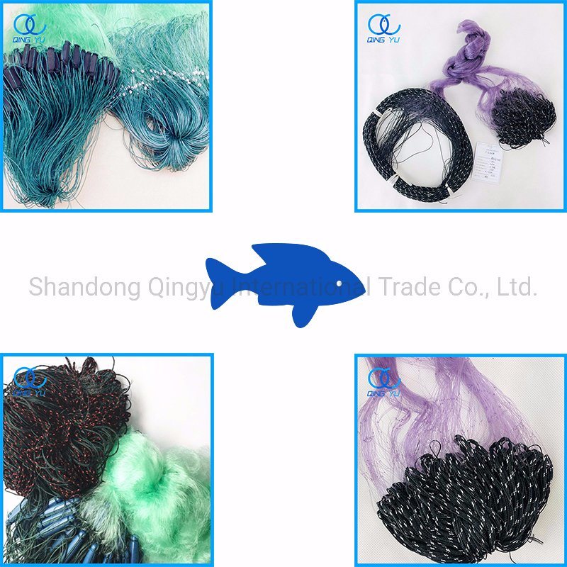Made in China Nylon/Polyester Multifilament Fishing Net Gill Net