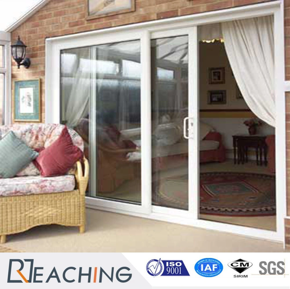 Good Qualitu PVC Door UPVC Sliding Door with Mosquito Net