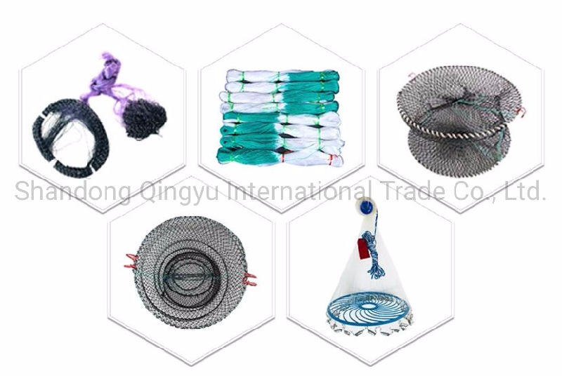 Professional Production Super Soft Nylon Single Net Trawl Fishing Net