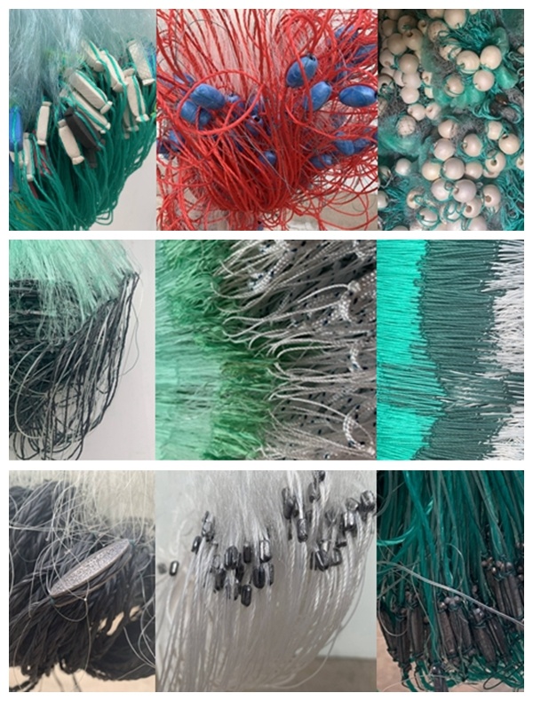 Completed Monofilament Wire Drift Net Weaving Net Fishing Net
