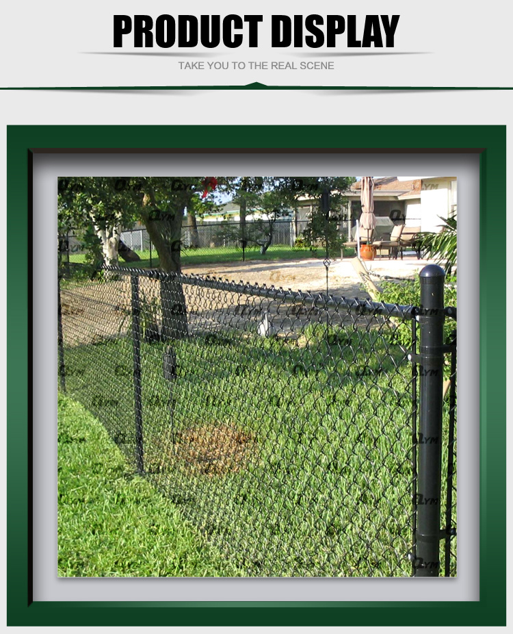 Diamond Wire Mesh Fence/ Chain Link Wire Mesh Fence