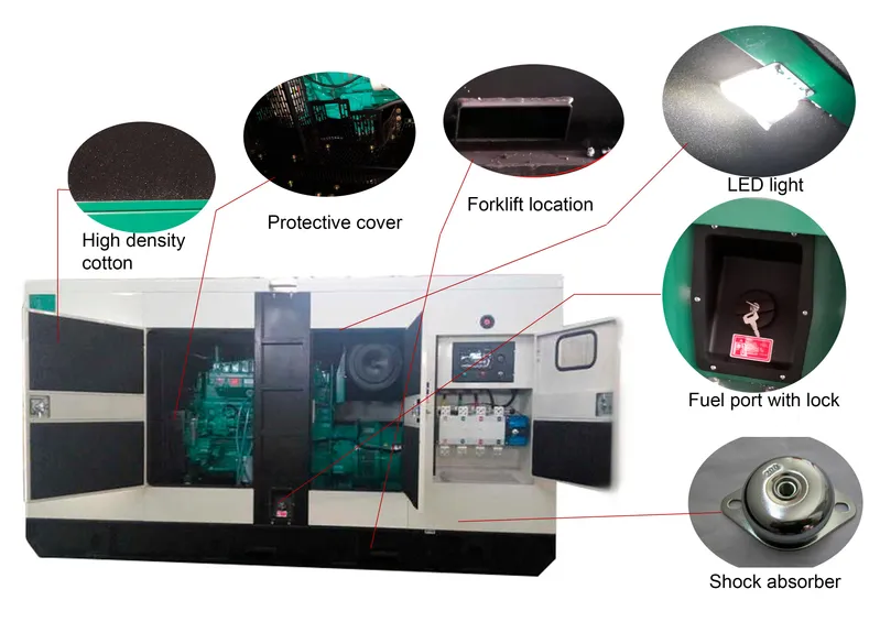 Diesel Engine Power Generator Spare Part with Controller AVR Filter