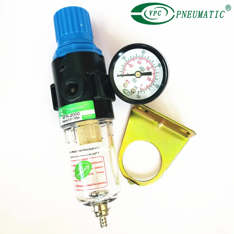 Afr2000 Airtac Type Afr Bfr Air Filter Regulator Frl