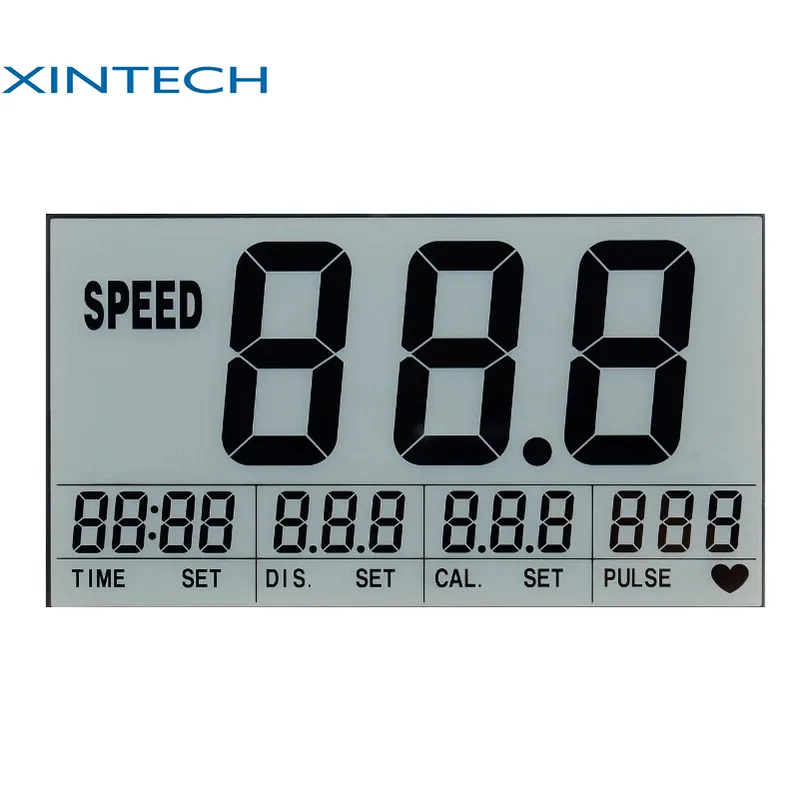 Number Segment Display for Motorcycle LCD Digital Speedometer