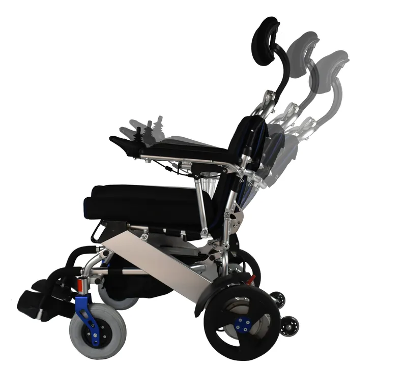 aluminum Alloy Small Size Power Wheelchair Model E08 Ce, ISO13485