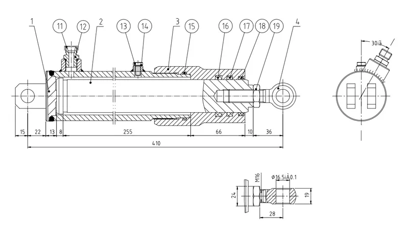 Hydraulic Oil Cylinder Hydraulic Cylinder Good Price