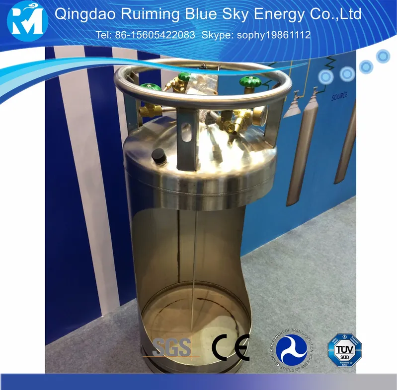 Cryogenic Liquid Gas Cylinder/ Dewar Cylinder