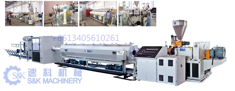 Threading Machine for PVC PP PE PPR Pipes Production Line