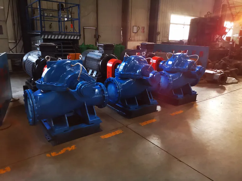 Electrical Horizontal Axial Split Case Double Suction Pump for Paper Machine