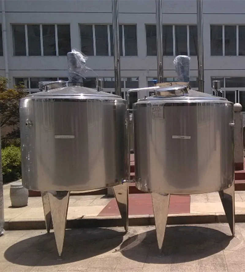 Big Large Stainless Steel Cooking Oil Storage Buffer Holding Tank