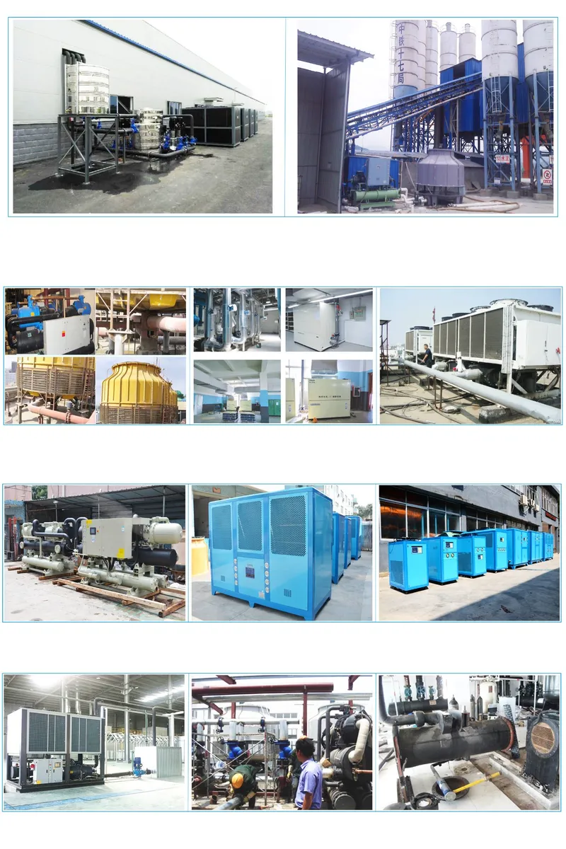 36HP Air-Cooled Shell Tube Type Screw Chiller