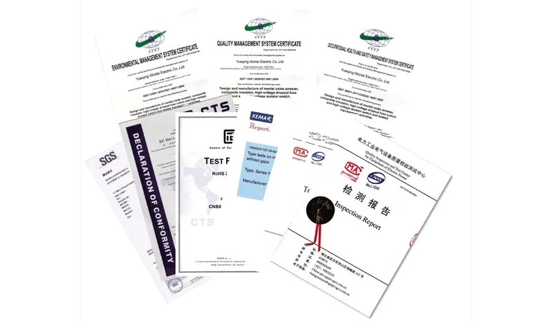 Wortai IEC Standard ISO9001 Medium Ceramic Drop Fuse Cutout 38kv