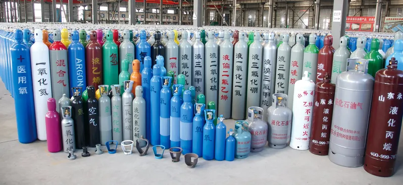 47L Industrial Seamless Steel High Pressure Medical Oxygen Gas Cylinder