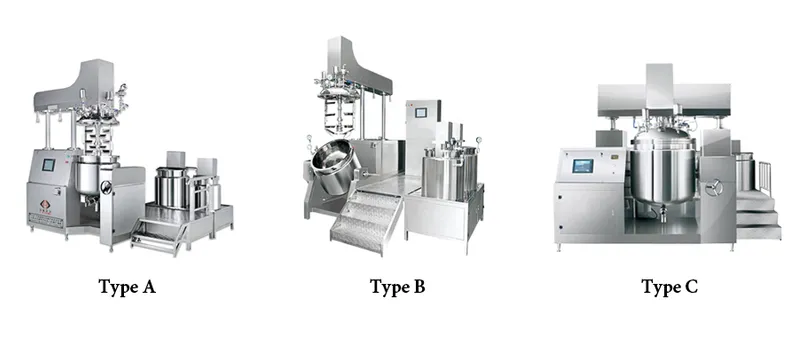 Vacuum Emulsifying Mixer Vacuum Emulsifier Vacuum Homogenizer