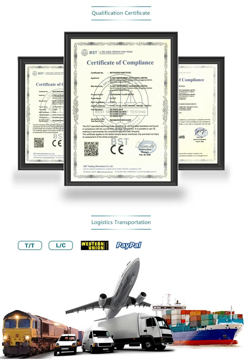 Thermal Gas Mass Flow Meter Flowmeter for Gas