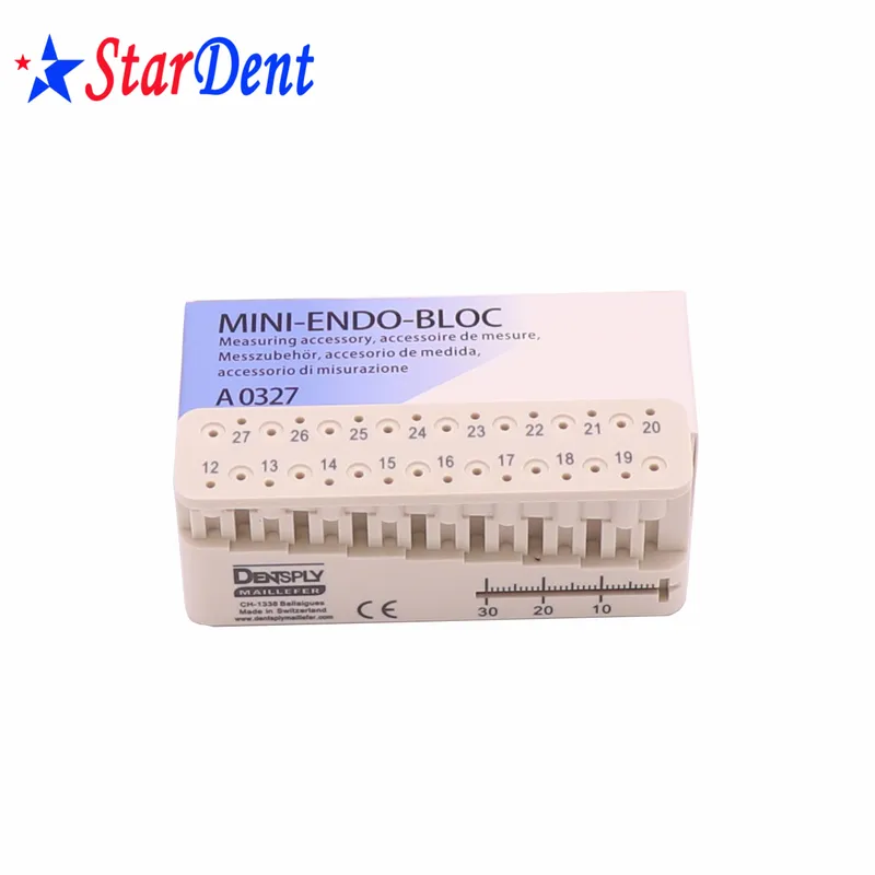 Dental Supply Root Canal Measurement Endo Measuring Block