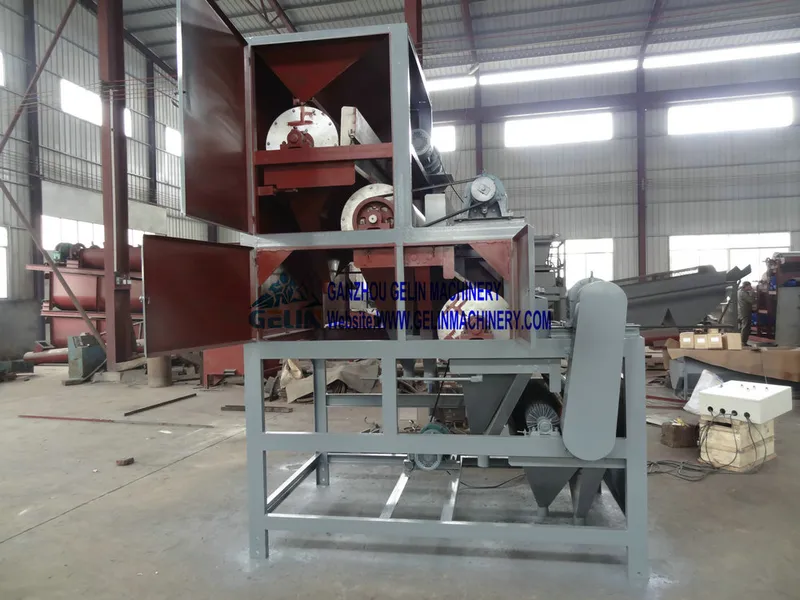 Sct Model Cylinder Type Rotary Drum Magnetic Separator