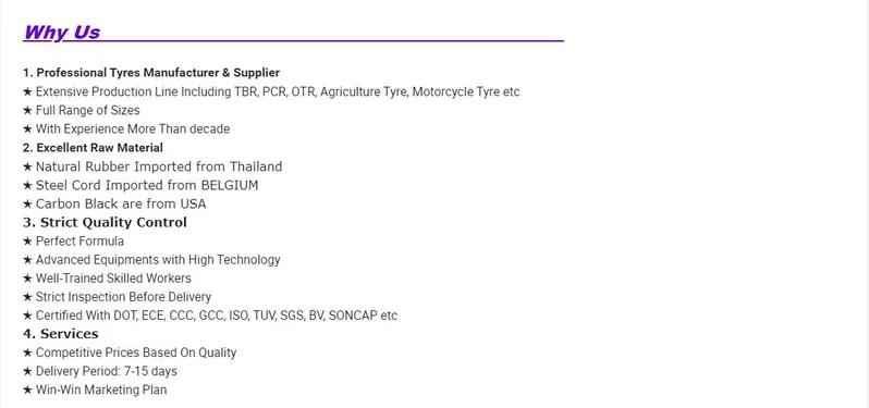 Military Tyre 11r18 12.5r20 Doublestar TBR Tire Radial Tire