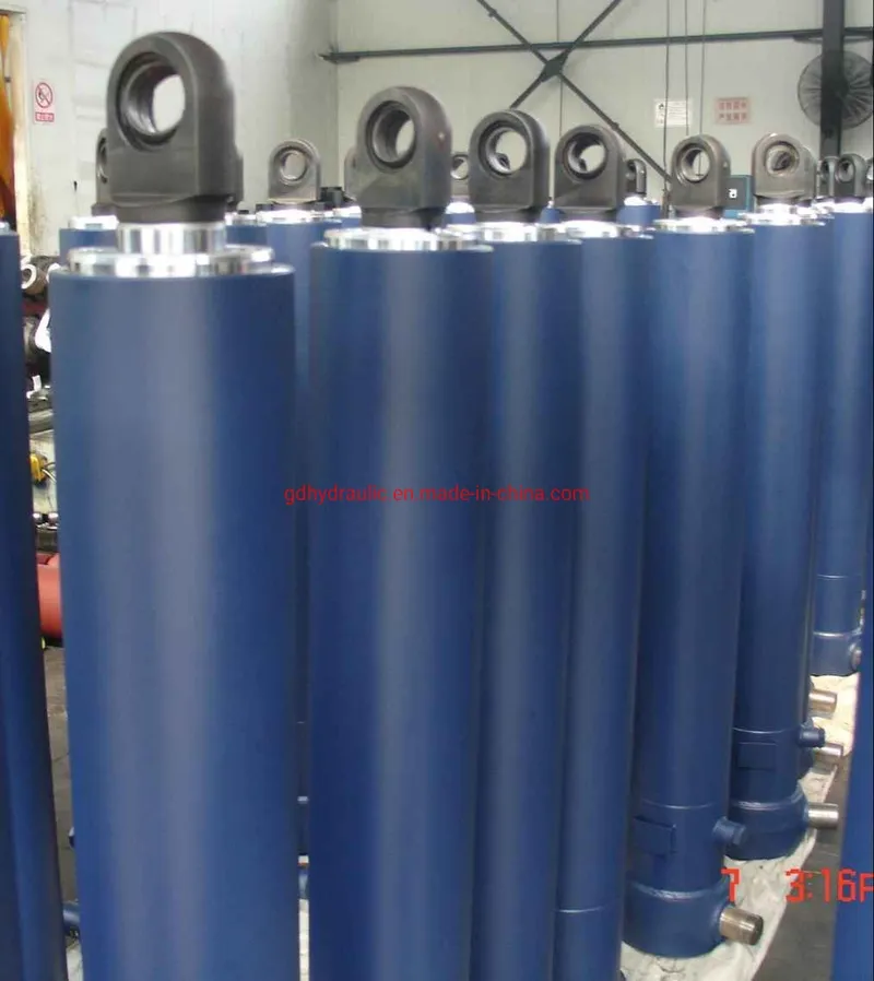 Front Mount Telescopic High-Quality Hydraulic RAM Cylinder