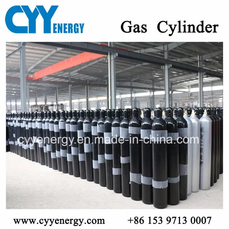 40L Seamless Steel Oxygen Gas Cylinder, Oxygen Cylinder