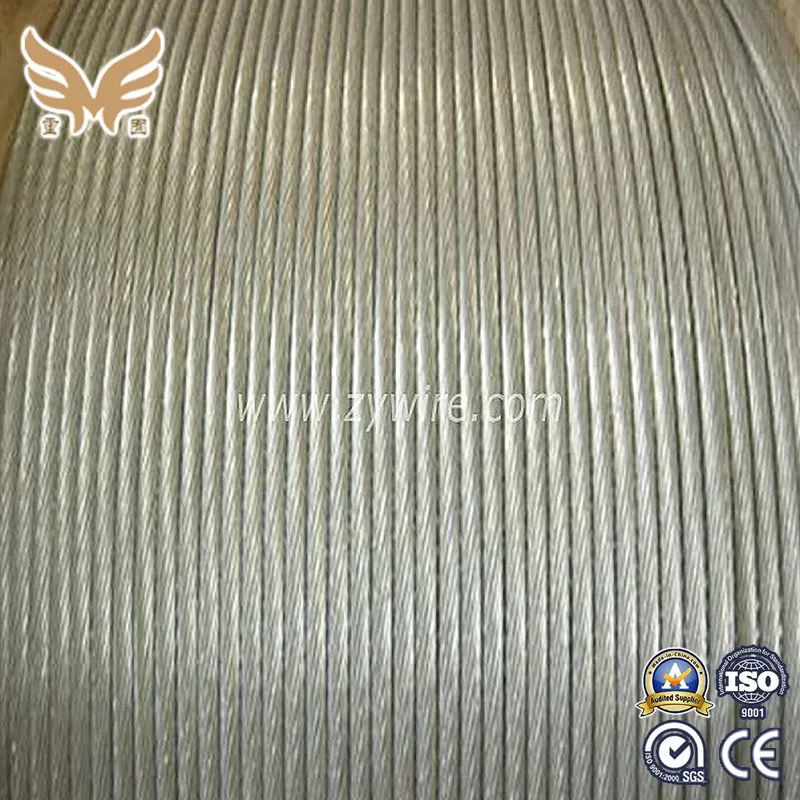 1X7 Galvanized Steel Wire Strand for Ground Wire