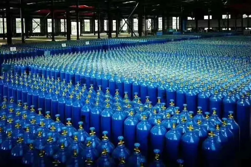 47L Industrial Seamless Steel High Pressure Medical Oxygen Gas Cylinder