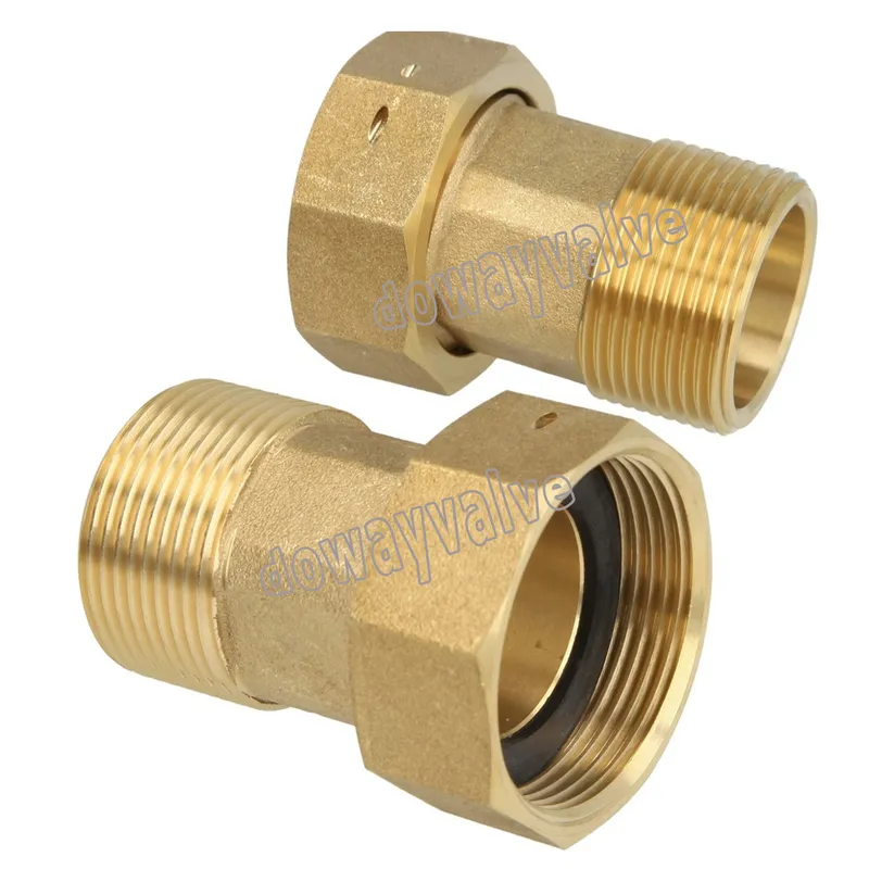 NPT Thread Bronze Water Meter Coupling