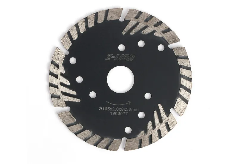 10inch/250mm Metal Abrasive Sintered Diamond Cutting Disc for Concrete/Stone/Sandstone