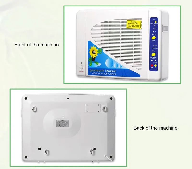 HEPA Air Purifier for Odor Smell Pollen Dust Elimination