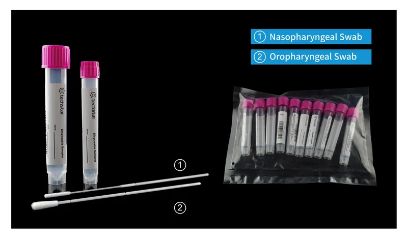 Nasopharyngeal Swab Nylon Flocked Swab Nasal Swab or Oral Swab Medical Swab