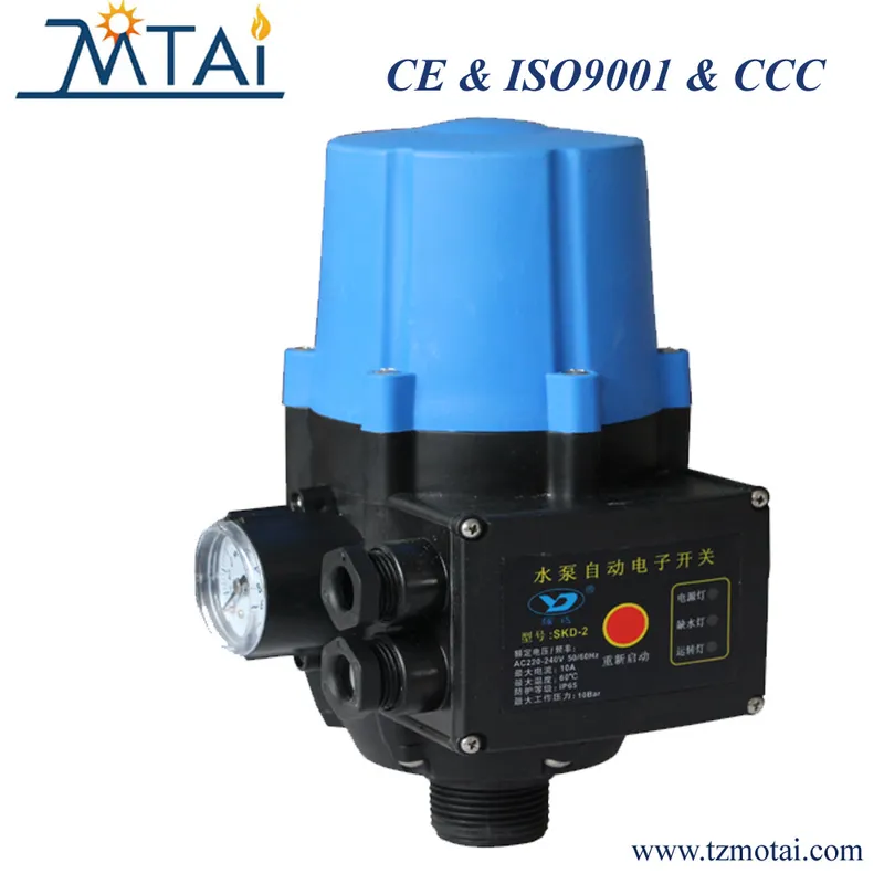 Digital Water Pump Electronic Pressure Control Switch With CE