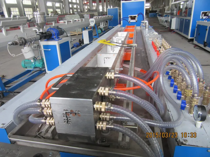 Plastic PVC Profile Extrusion Machine for Threading Box