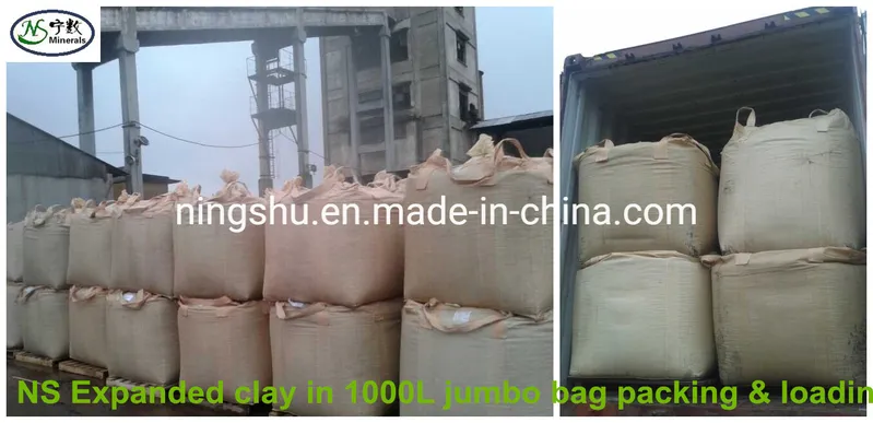 1-4mm, 4-8mm Lightweight Expanded Clay Aggregate for Lightweight Concrete