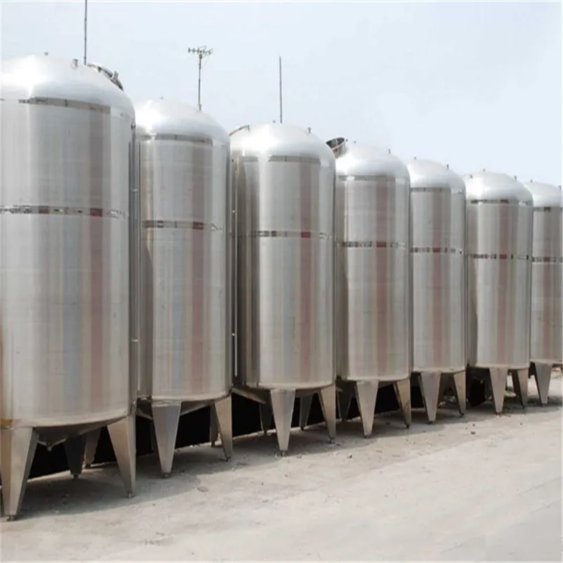 Big Large Stainless Steel Cooking Oil Storage Buffer Holding Tank