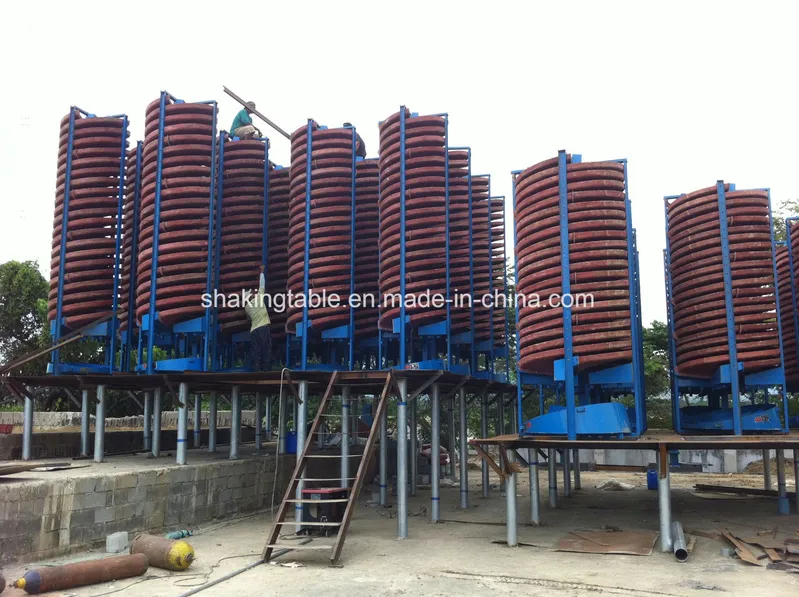 High Quality Zircon Ore Sand Separator Spiral Separator