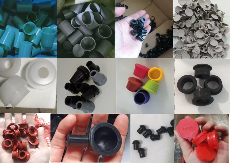 Customized Silicone Washer Grommet Rubber Cap Plug Stopper for Sealing